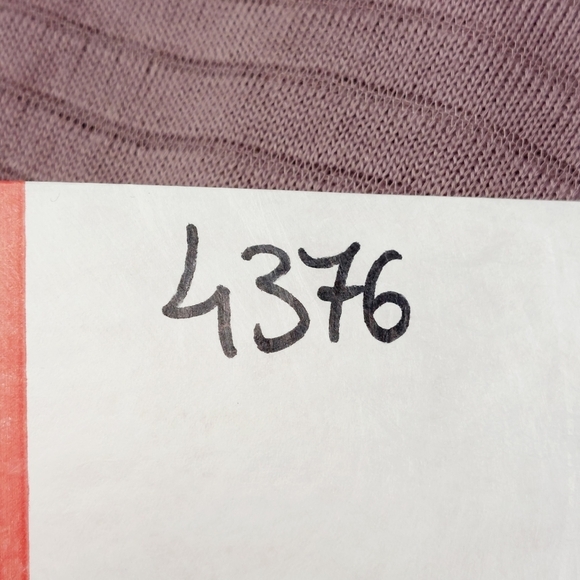 NWT 14th & Union Shadow Stripe Boatneck Long Sleeve Pullover Blouse Purple P4376 - Picture 8 of 8